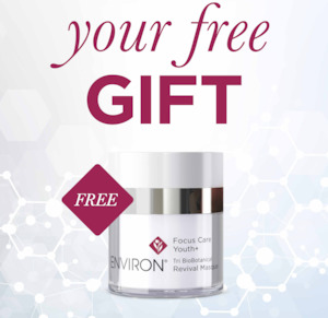 FREE GIFT WITH PURCHASE! Environ Focus Care Youth Tri Botanical Revival Masque