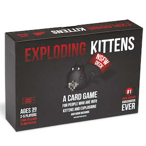 Computer game: EXPLODING KITTENS NSFW Deck Edition Board Game Cards