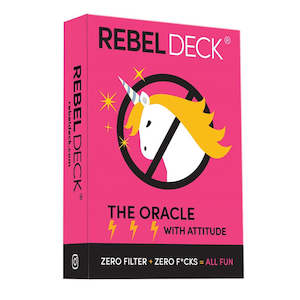 Computer game: REBEL DECK - The Oracle with Attitude