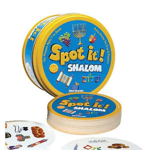 Spot It! Shalom Party Card Board Game