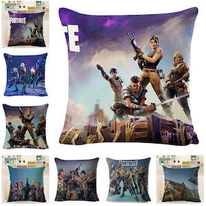 Fortnite Cushion Cover Plush Linen Pillowcase