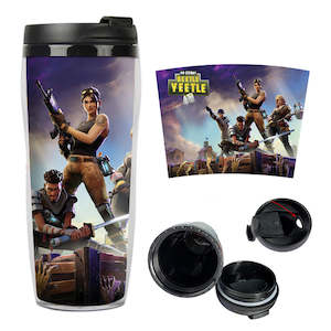 Fortnite Sports Bottle 400ml Double-layer Water Cup