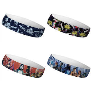 2pcs Fortnite Sports Hairband Sweatband Gym Accessories