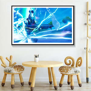 Hot Game Fortnite Battle Royale Poster Canvas Print Wall Decor