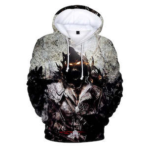 Fashion Skull Cool 3D Print Halloween Hooded Pullover Coat Jacket