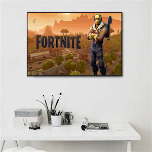 Hot Game Fortnite Battle Royale Poster Canvas Print Wall Decor