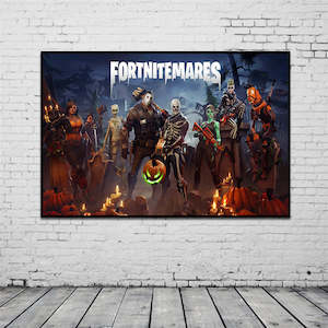 Hot Game Fortnite Battle Royale Poster Canvas Print Wall Decor