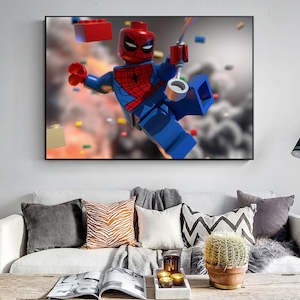 Hot Movie The Lego Poster Canvas Print Painting Wall Art