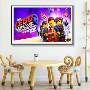 Hot Movie The Lego Poster Canvas Print Painting Wall Art