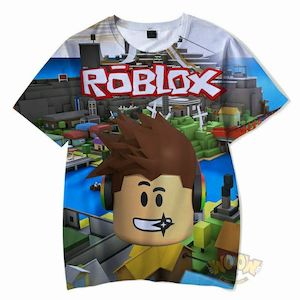 Game Roblox T-shirts Sports Summer Top Tees Unisex for Kids & Adults