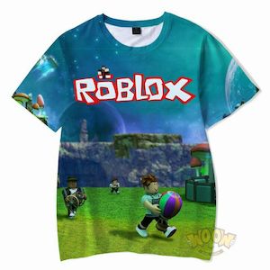 Game Roblox T-shirts Sports Summer Top Tees Unisex for Kids & Adults