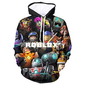 Roblox Hoodie 3D All Print Pullover Sweatshirt Unisex