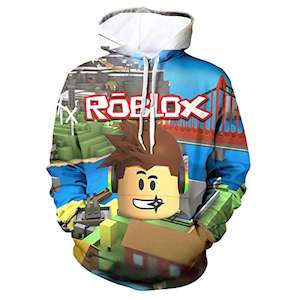 Roblox Hoodie 3D All Print Pullover Sweatshirt Unisex