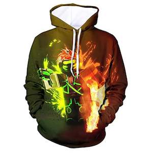 Roblox Hoodie 3D All Print Pullover Sweatshirt Unisex