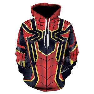 Marvel Spider-man Hoodie 3D All Over Print Pullover Hoody Sweatshirt