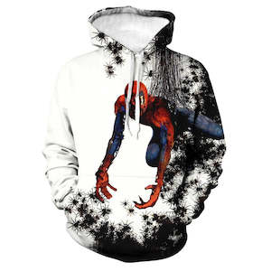 Marvel Spider-man Hoodie 3D All Over Print Pullover Hoody Sweatshirt