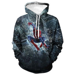 Marvel Spider-man Hoodie 3D All Over Print Pullover Hoody Sweatshirt