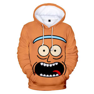 Hot Cartoon Rick and Morty 3D Print Cosplay Hoodie Pullover Sweatshirts Unisex T…