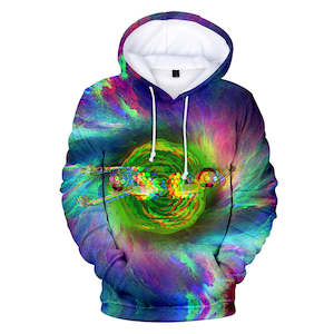 Hot Cartoon Rick and Morty 3D Print Cosplay Hoodie Pullover Sweatshirts Unisex T…