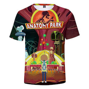 Rick and Morty Casual 3D Graphic T-shirts Unisex for Kids & Alduts