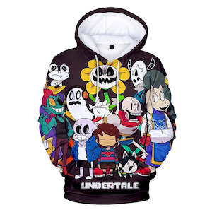 Hot Game Undertale 3D Print Cosplay Hoodie Pullover Sweatshirts Unisex Tracksuit Jumper