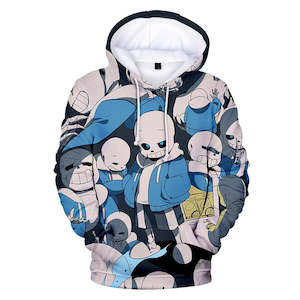 Hot Game Undertale 3D Print Cosplay Hoodie Pullover Sweatshirts Unisex Tracksuit Jumper