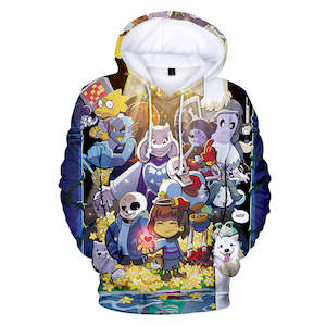 Hot Game Undertale 3D Print Cosplay Hoodie Pullover Sweatshirts Unisex Tracksuit Jumper