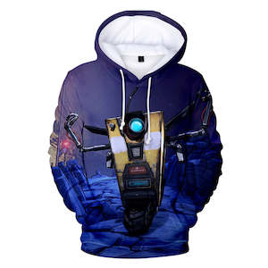 Hot Shooter Game Borderlands Cosplay Hoodie Pullover Sweatshirts Unisex Tracksuit Jumper