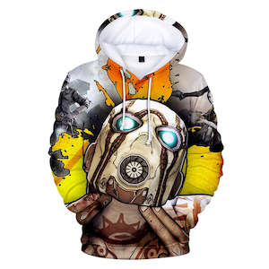 Hot Shooter Game Borderlands Cosplay Hoodie Pullover Sweatshirts Unisex Tracksuit Jumper