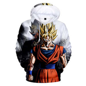 Hot Anime Cartoon Dragon Ball Cosplay Hoodie Sweatshirts Tracksuit Jumper Kids Adult