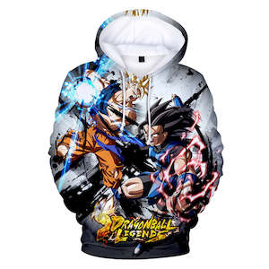 Hot Anime Cartoon Dragon Ball Cosplay Hoodie Sweatshirts Tracksuit Jumper Kids Adult