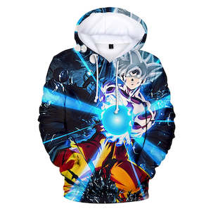 Hot Anime Cartoon Dragon Ball Cosplay Hoodie Sweatshirts Tracksuit Jumper Kids Adult