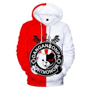 Hot Game Danganronpa Cartoon Cosplay Hoodie Pullover Sweatshirts Unisex Tracksuit Jumper