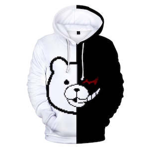 Hot Game Danganronpa Cartoon Cosplay Hoodie Pullover Sweatshirts Unisex Tracksuit Jumper