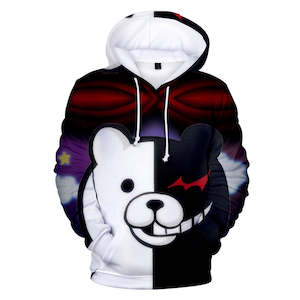 Hot Game Danganronpa Cartoon Cosplay Hoodie Pullover Sweatshirts Unisex Tracksuit Jumper