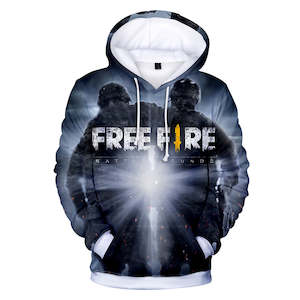 Hot Game Garena Free Fire Cosplay Hoodie Pullover Sweatshirts Unisex Tracksuit Jumper