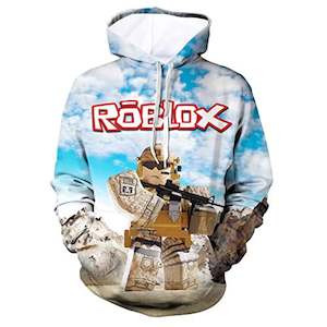 Roblox Hoodie 3D All Print Pullover Sweatshirt Unisex