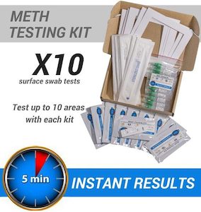 10x DIY Instant Meth Test Kits - Recommended for Landlords - Meth Testing kit / …