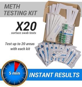 20x DIY Instant Meth Test Kits - Recommended for Landlords - Meth Testing kit / …