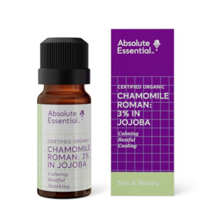 Health supplement: Chamomile Roman: 3% in Jojoba