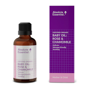 Baby Oil: Rose & Chamomile