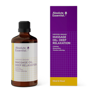 Massage Oil: Deep Relaxation