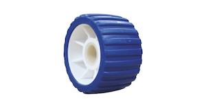 Wobble Roller Blue Ribbed