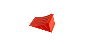 Marine accessory: Wheel Chock Orange