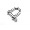 Stainless Steel D Shackle - 1/4"