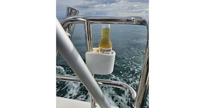 Marine accessory: Rail Drink Holder