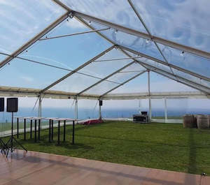 10x20m Clear Marquee