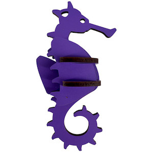 Seahorse Abstract Design