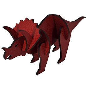 Artist supply: Triceratops Abstract Design