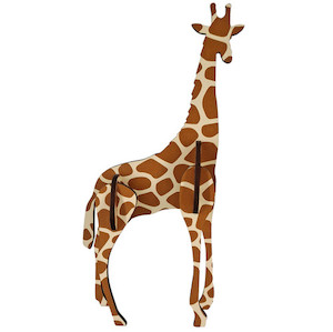 Artist supply: Giraffe Abstract Design